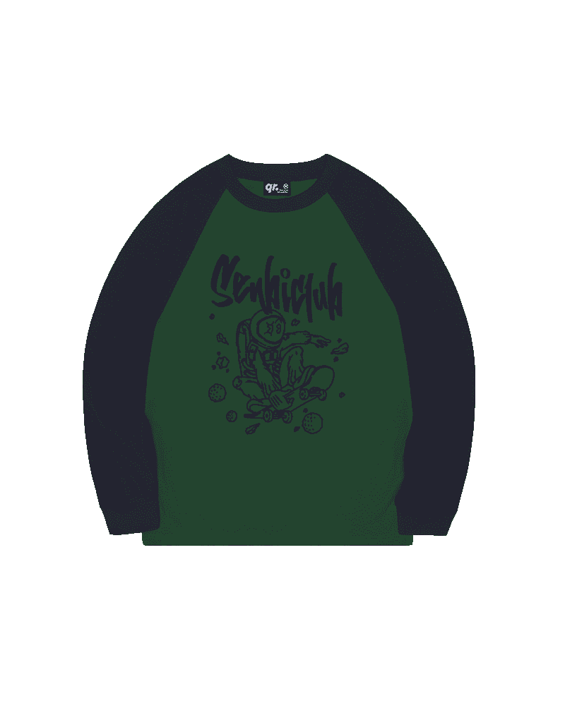 LS ФУТБОЛКА 2COLOR ЖАСЫЛ