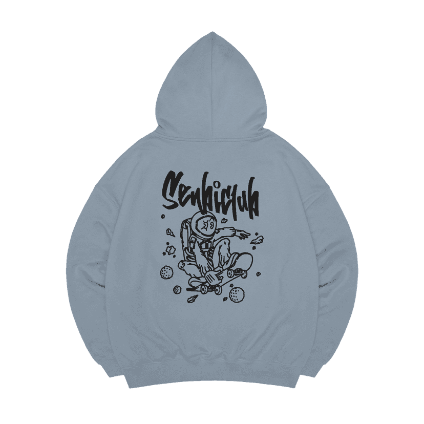 СЫРМАЛЫ БҮРЖЕЙДЕ OVERFIT SPACE көкшіл-сұр