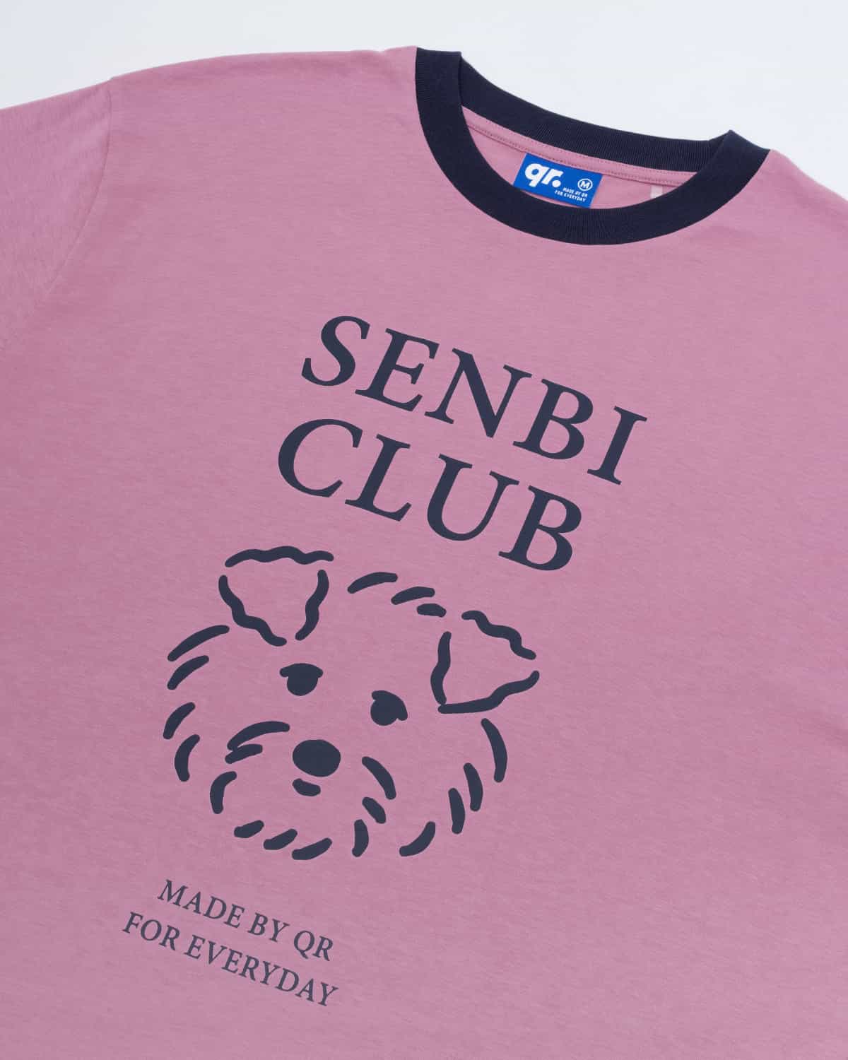 ФУТБОЛКА 2COLOR SENBI CLUB БОЗ ҚЫЗҒЫЛТ