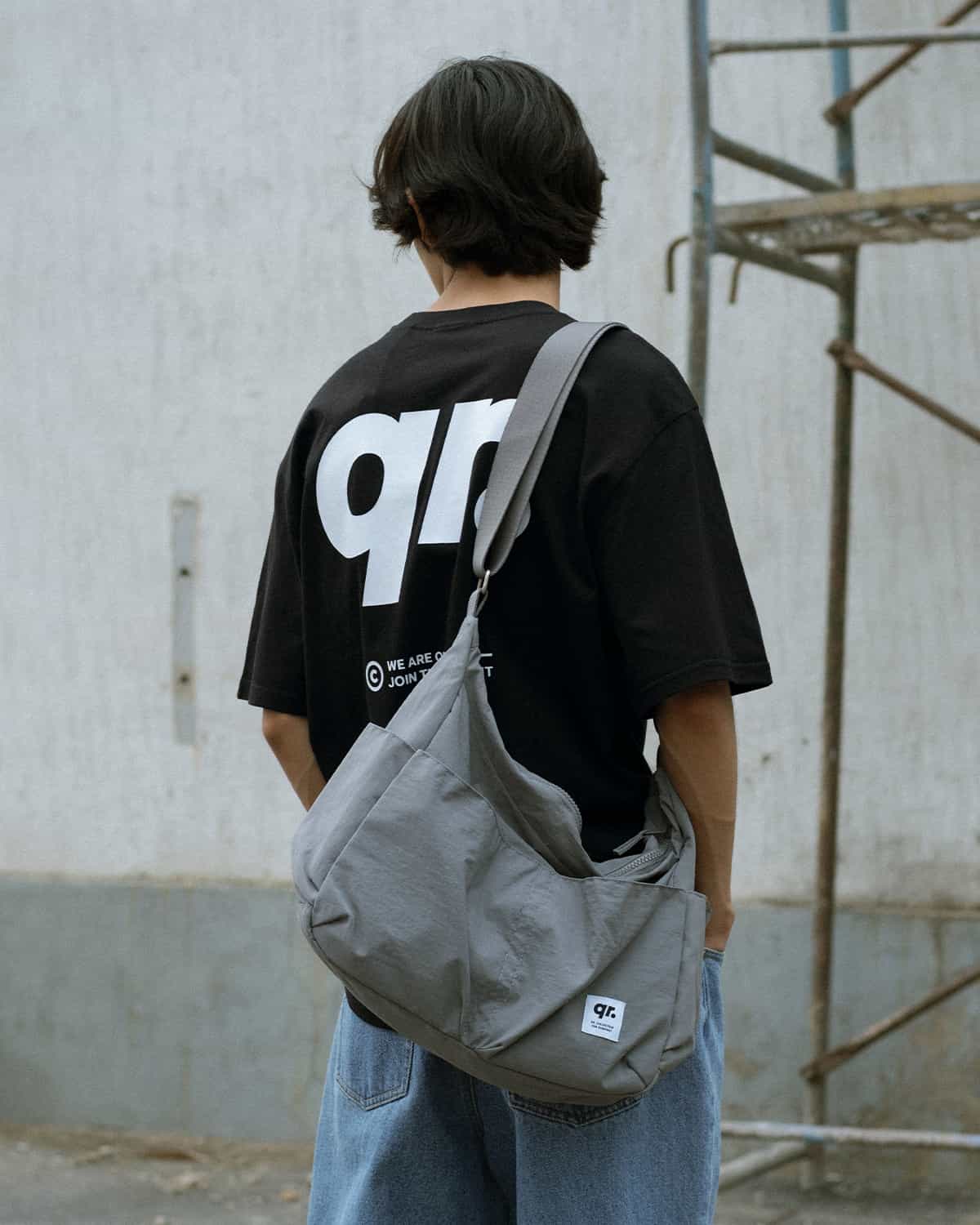 ФУТБОЛКА QR DOT ҚАРА