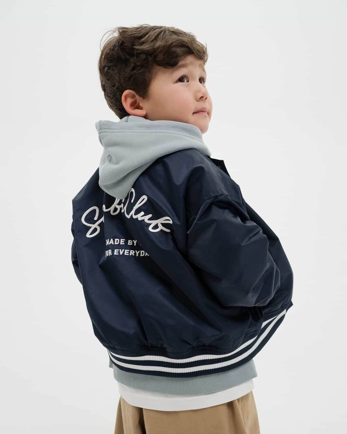 БОМБЕР БАЛА OVERFIT ҚОЮ КӨК