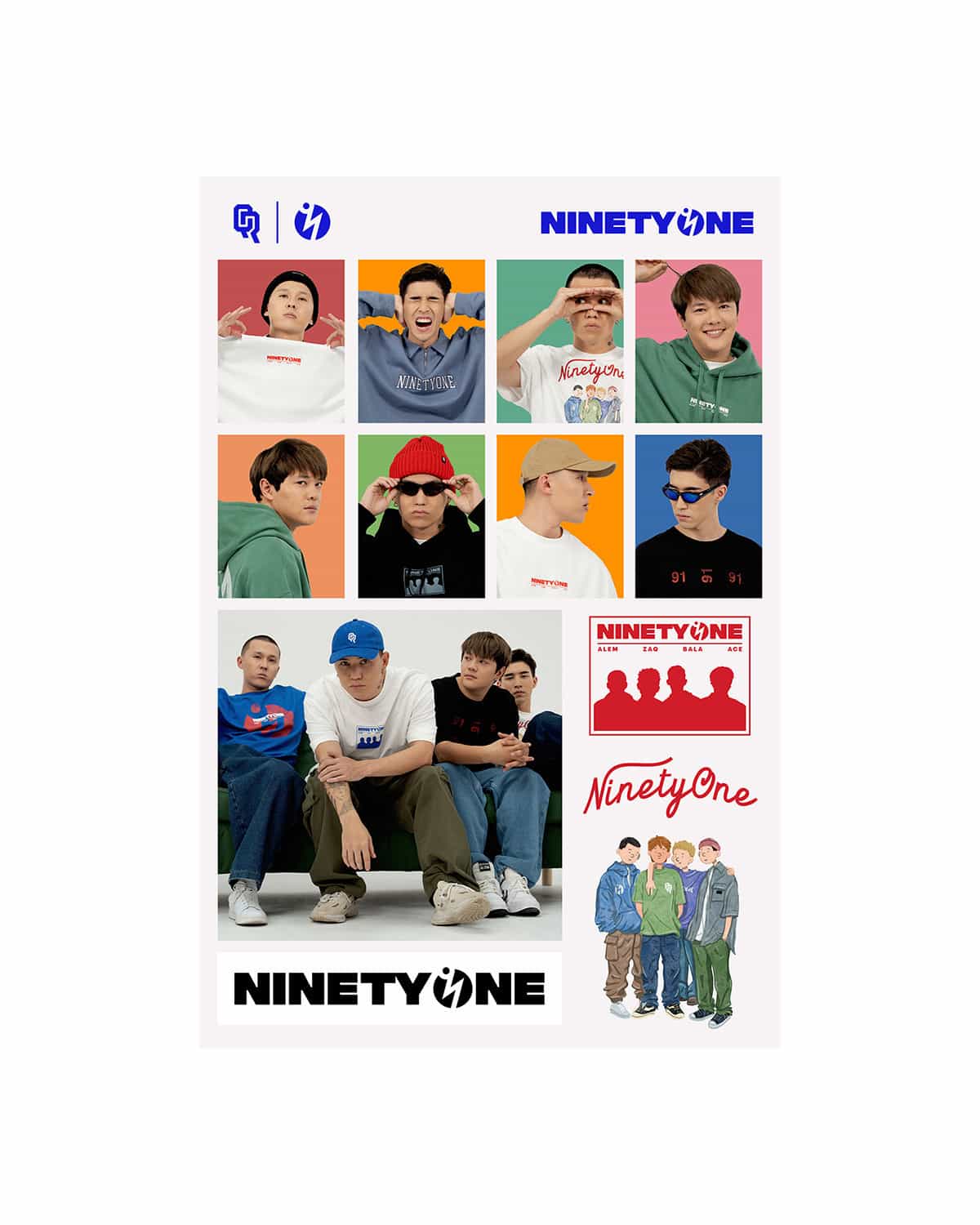 Стикерпак qr × 91