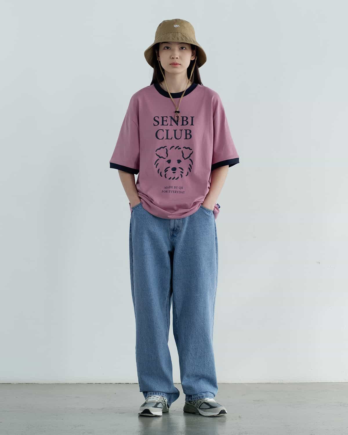 ФУТБОЛКА 2COLOR SENBI CLUB БОЗ ҚЫЗҒЫЛТ