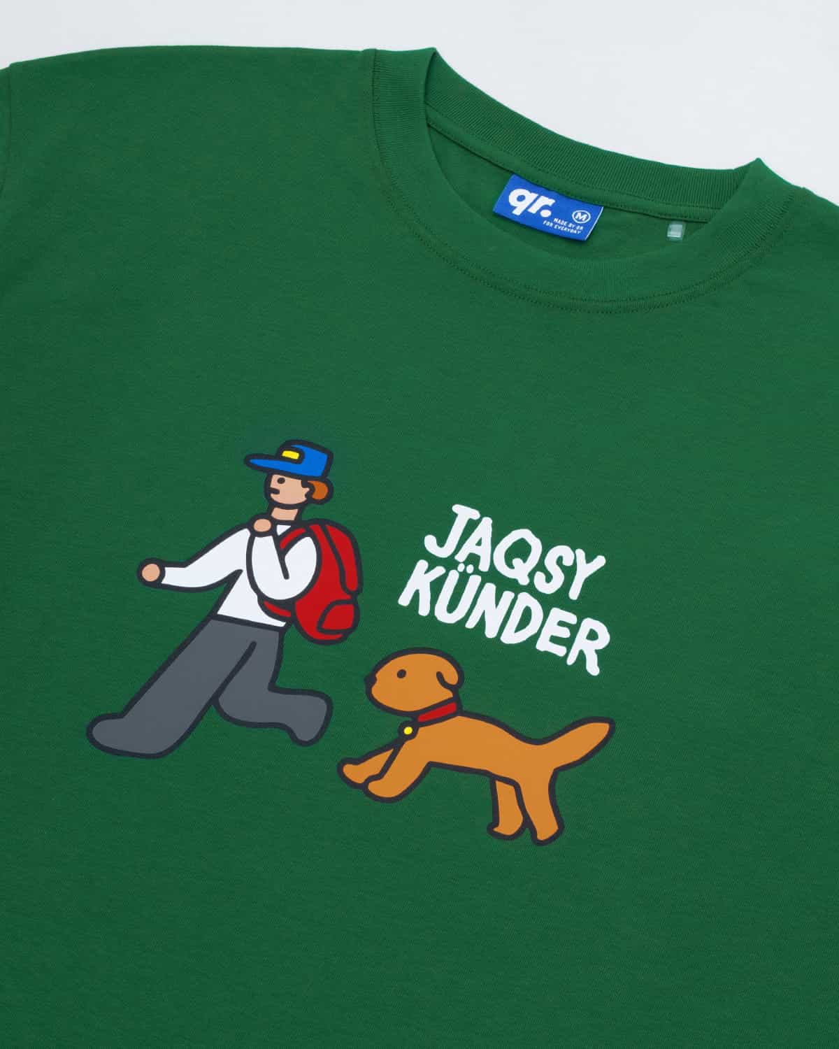 ФУТБОЛКА JAQSY KÜNDER ЖАСЫЛ