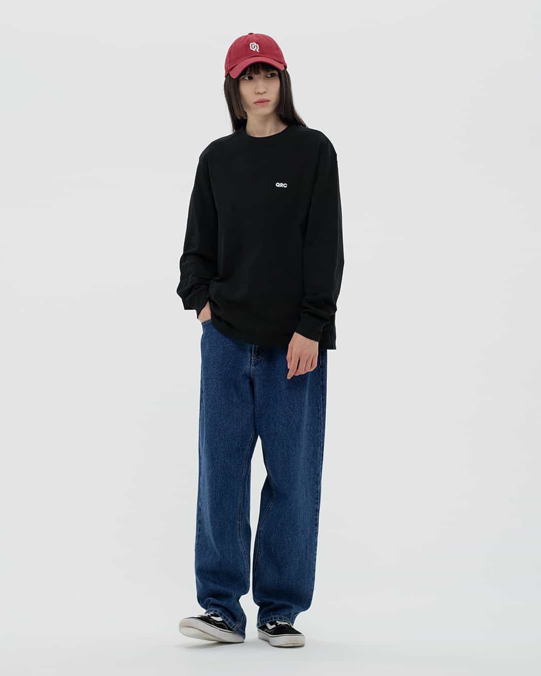 LS ФУТБОЛКА BASIC QRC ҚАРА