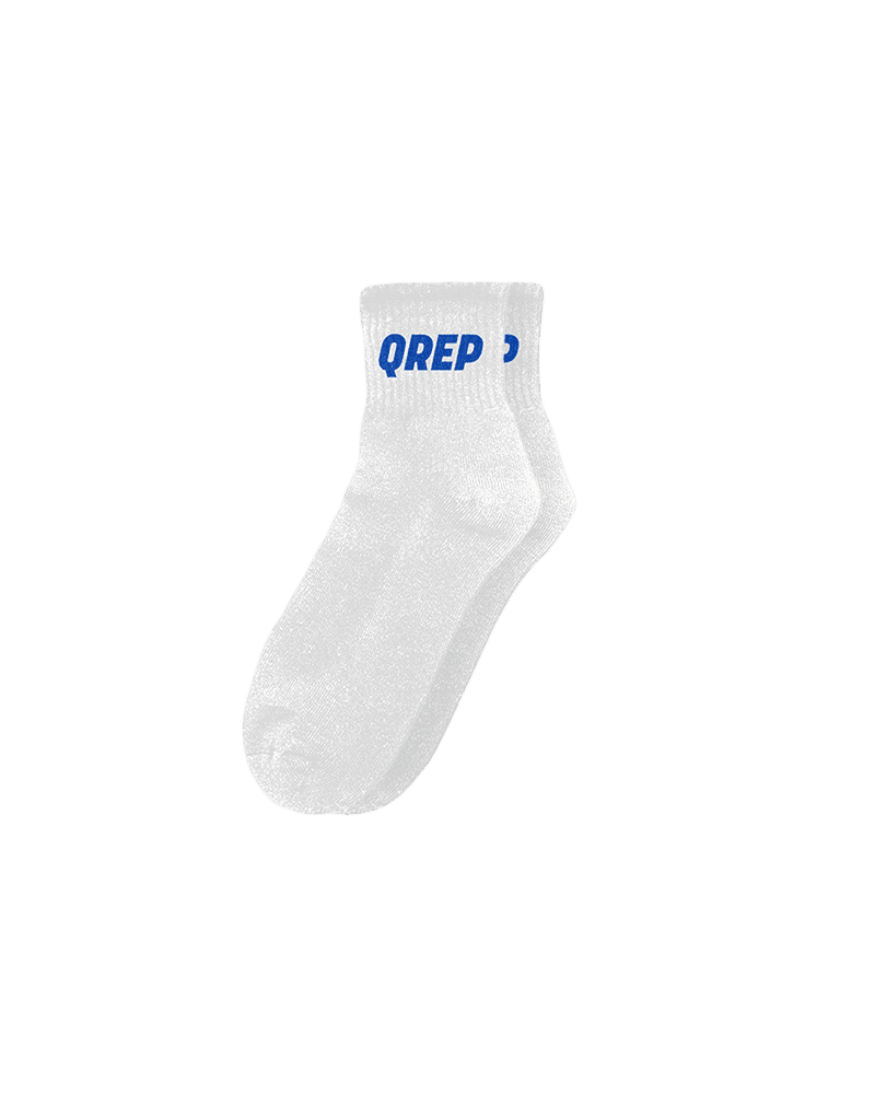 Носки короткие белые QREP
