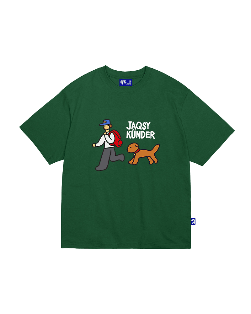 ФУТБОЛКА JAQSY KUNDER ЗЕЛЁНАЯ